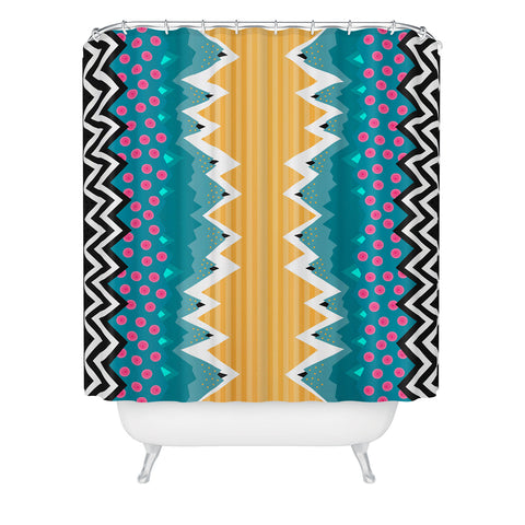 Elisabeth Fredriksson Sprinkles Pattern Shower Curtain