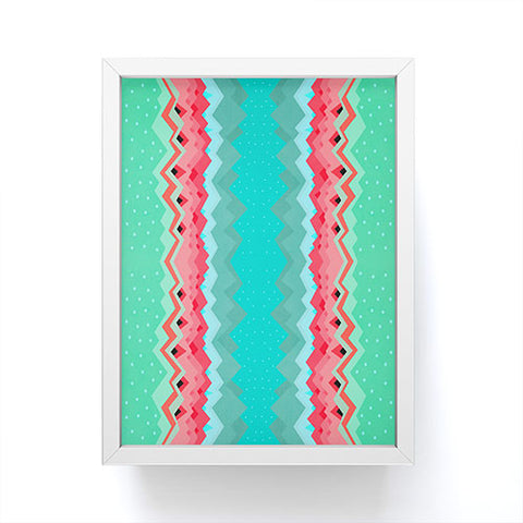 Elisabeth Fredriksson Strawberry Field Pattern Framed Mini Art Print