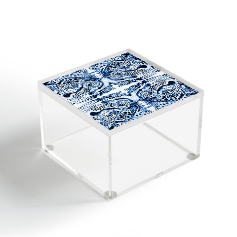 Elisabeth Fredriksson Symmetric Dream Blue Acrylic Box