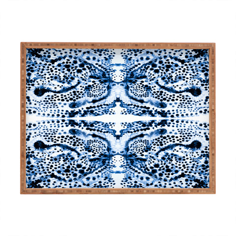 Elisabeth Fredriksson Symmetric Dream Blue Rectangular Tray