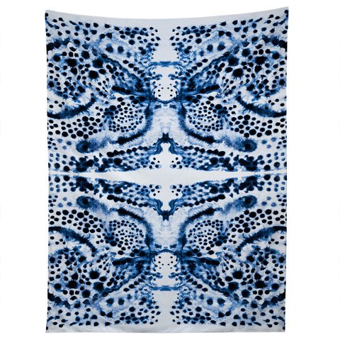 Elisabeth Fredriksson Symmetric Dream Blue Tapestry