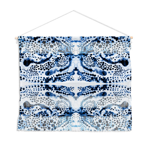 Elisabeth Fredriksson Symmetric Dream Blue Wall Hanging Landscape