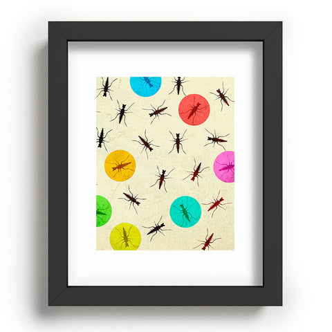 Elisabeth Fredriksson Tiny Insects Recessed Framing Rectangle