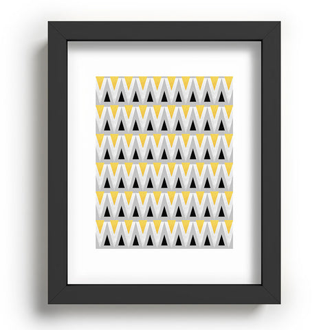 Elisabeth Fredriksson Triangle Parade Recessed Framing Rectangle