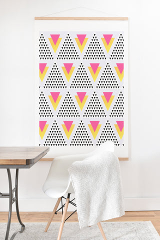 Elisabeth Fredriksson Triangles In Triangles Art Print And Hanger