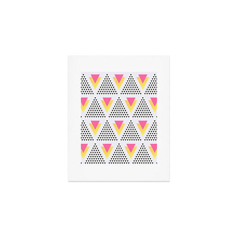 Elisabeth Fredriksson Triangles In Triangles Art Print