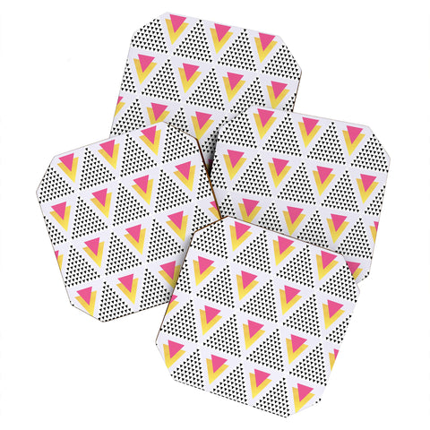 Elisabeth Fredriksson Triangles In Triangles Coaster Set