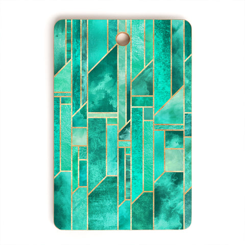 Elisabeth Fredriksson Turquoise Skies Cutting Board Rectangle