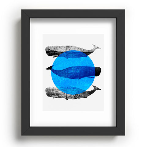Elisabeth Fredriksson Whales Recessed Framing Rectangle