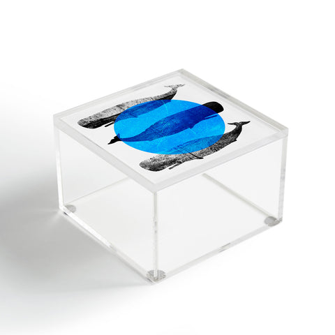 Elisabeth Fredriksson Whales Acrylic Box