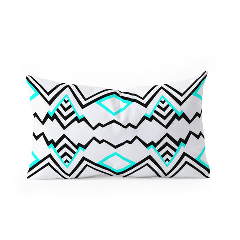 Elisabeth Fredriksson Wicked Valley Pattern 1 Oblong Throw Pillow