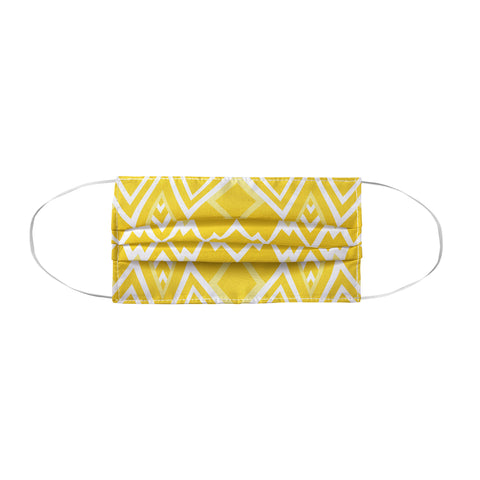 Elisabeth Fredriksson Wicked Valley Pattern Yellow Face Mask