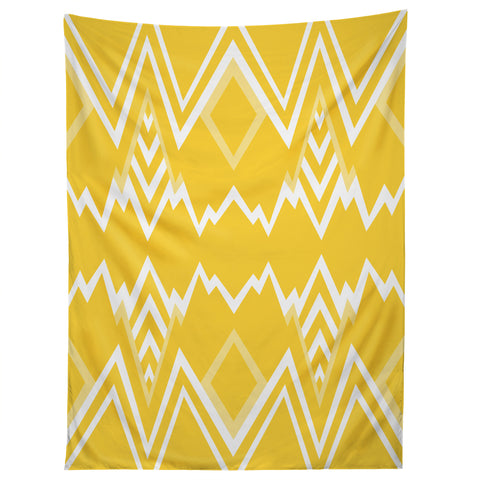 Elisabeth Fredriksson Wicked Valley Pattern Yellow Tapestry
