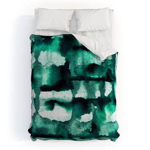Elisabeth Fredriksson Wild Sea Watercolor Comforter