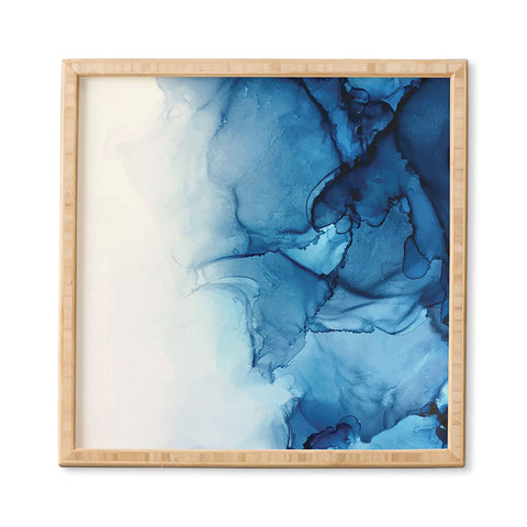 Elizabeth Karlson Blue Tides Abstract Framed Wall Art