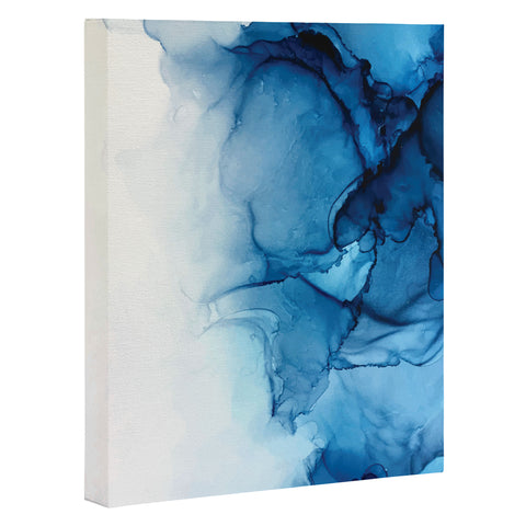 Elizabeth Karlson Blue Tides Abstract Art Canvas