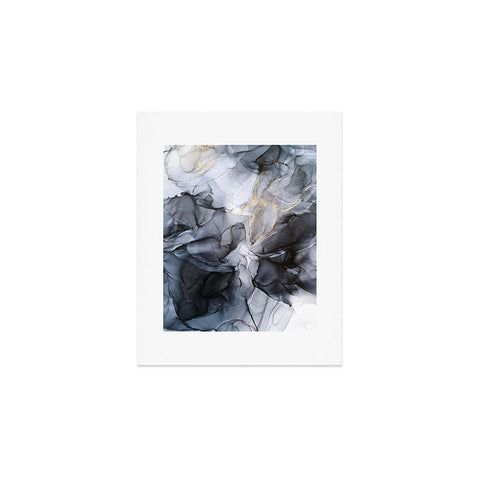 Elizabeth Karlson Calm but Dramatic Abstract Art Print