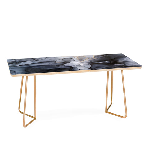 Elizabeth Karlson Calm but Dramatic Abstract Coffee Table