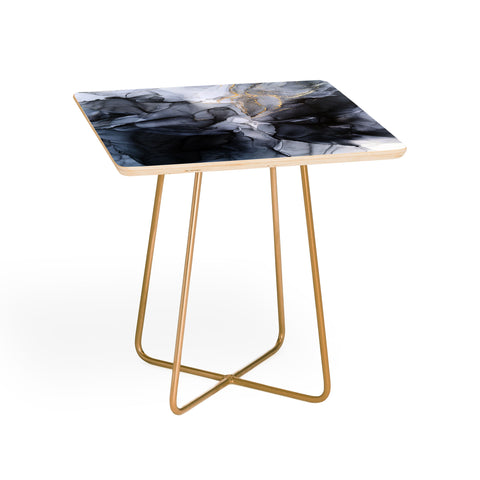 Elizabeth Karlson Calm but Dramatic Abstract Side Table