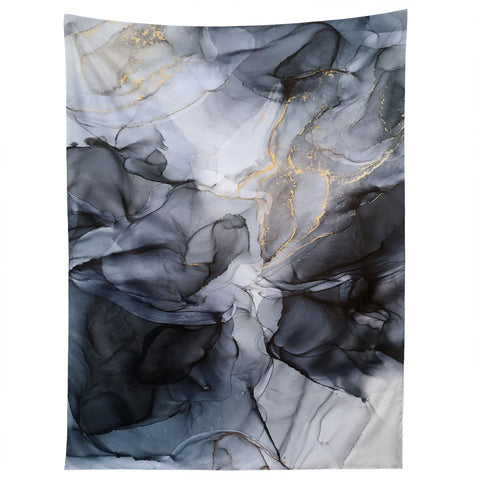 Elizabeth Karlson Calm but Dramatic Abstract Tapestry