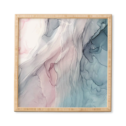 Elizabeth Karlson Calming Pastel Flow Framed Wall Art