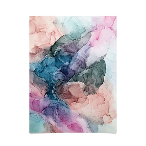 Elizabeth Karlson Heavenly Pastel Abstracts 2 Poster