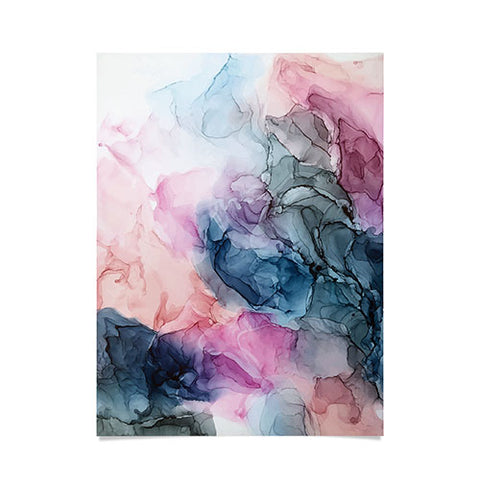 Elizabeth Karlson Heavenly Pastels Abstract 1 Poster