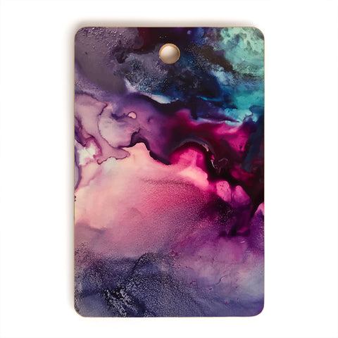 Elizabeth Karlson Mission Fusion Abstract Cutting Board Rectangle