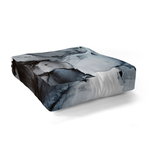 Elizabeth Karlson Smoke Show Abstract Floor Pillow Square
