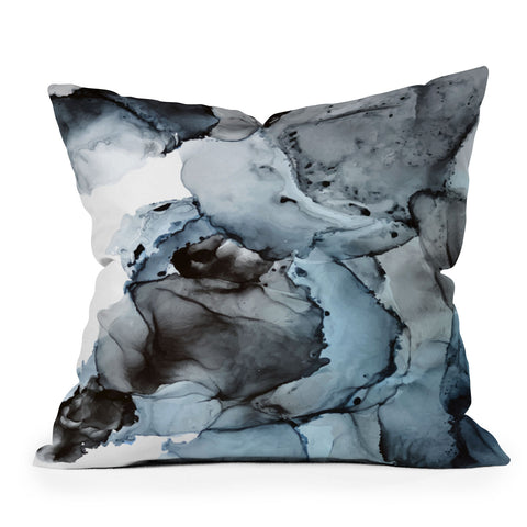 Elizabeth Karlson Smoke Show Abstract Throw Pillow