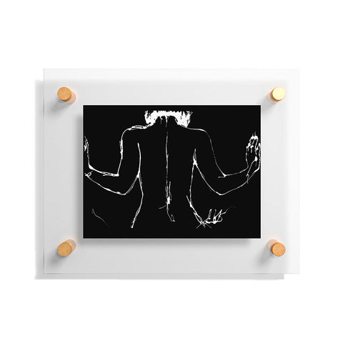 Elodie Bachelier Amelie by night Floating Acrylic Print