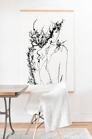 Elodie Bachelier Chrysalide Art Print And Hanger