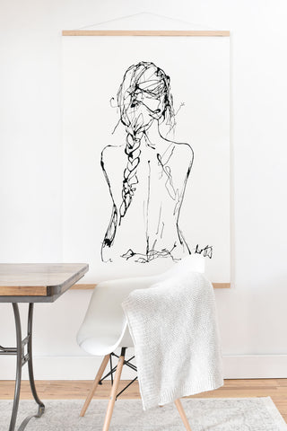 Elodie Bachelier The Chloe Art Print And Hanger