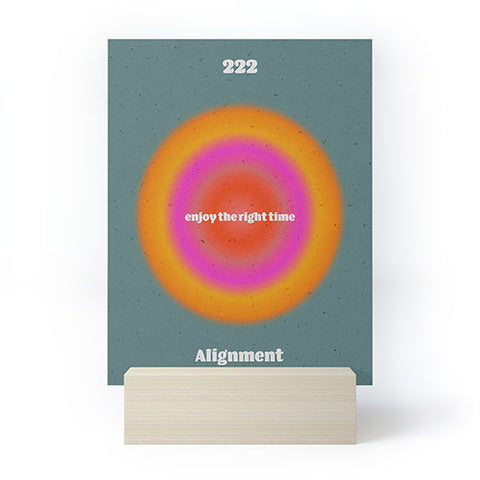 Emanuela Carratoni Angel Numbers Alignment 222 Mini Art Print