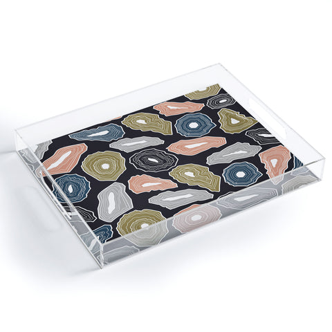 Emanuela Carratoni Artificial Gemstones Acrylic Tray
