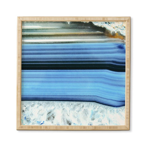 Emanuela Carratoni Blue Shadows Framed Wall Art