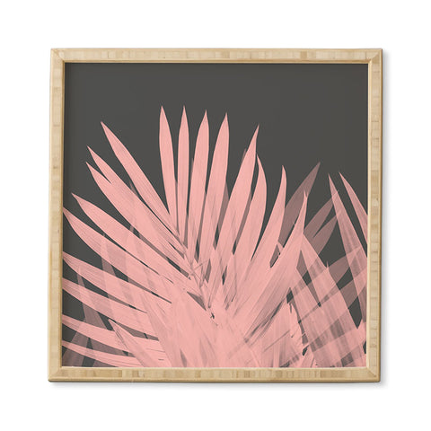 Emanuela Carratoni Blush Palm Leaves Framed Wall Art