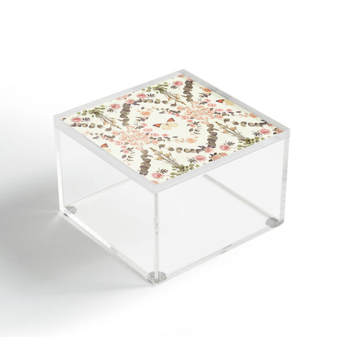Emanuela Carratoni Butterfly Spring Theme Acrylic Box