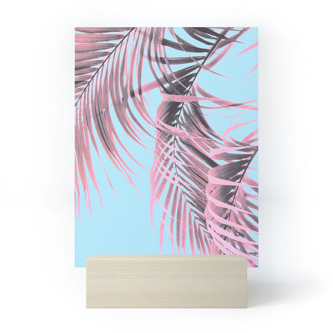 Emanuela Carratoni Delicate Pink Palms Mini Art Print