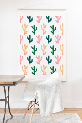 Emanuela Carratoni Desert Pattern Art Print And Hanger