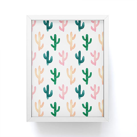 Emanuela Carratoni Desert Pattern Framed Mini Art Print