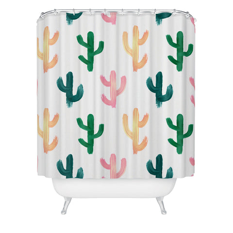 Emanuela Carratoni Desert Pattern Shower Curtain