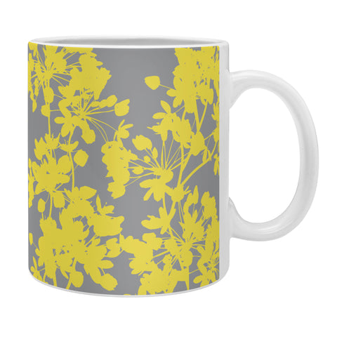 Emanuela Carratoni Flowers on Ultimate Gray Coffee Mug