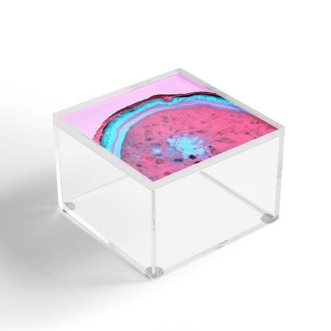 Emanuela Carratoni Fluo Agate Acrylic Box