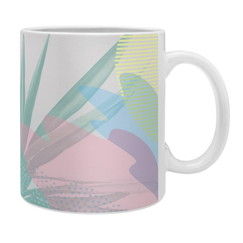 Emanuela Carratoni Geometric Palm Coffee Mug