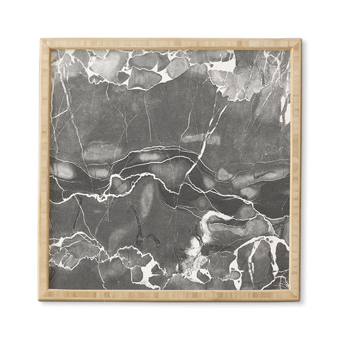 Emanuela Carratoni Grey Marble Framed Wall Art