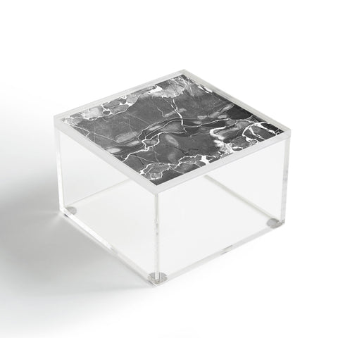 Emanuela Carratoni Grey Marble Acrylic Box
