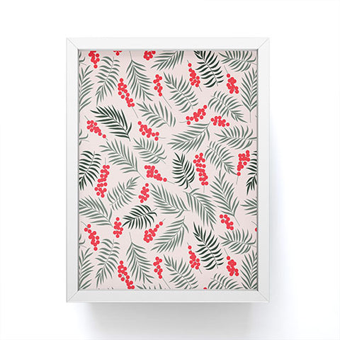 Emanuela Carratoni Holiday Mistletoe Framed Mini Art Print