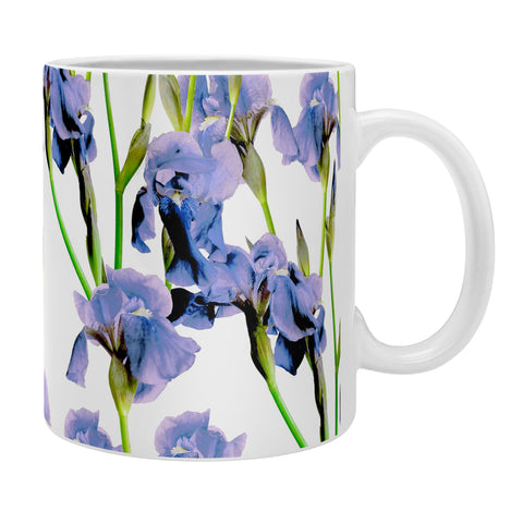 Emanuela Carratoni Iris Spring Pattern Coffee Mug