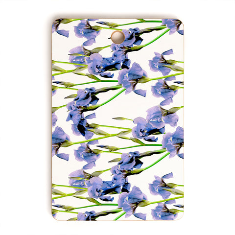 Emanuela Carratoni Iris Spring Pattern Cutting Board Rectangle